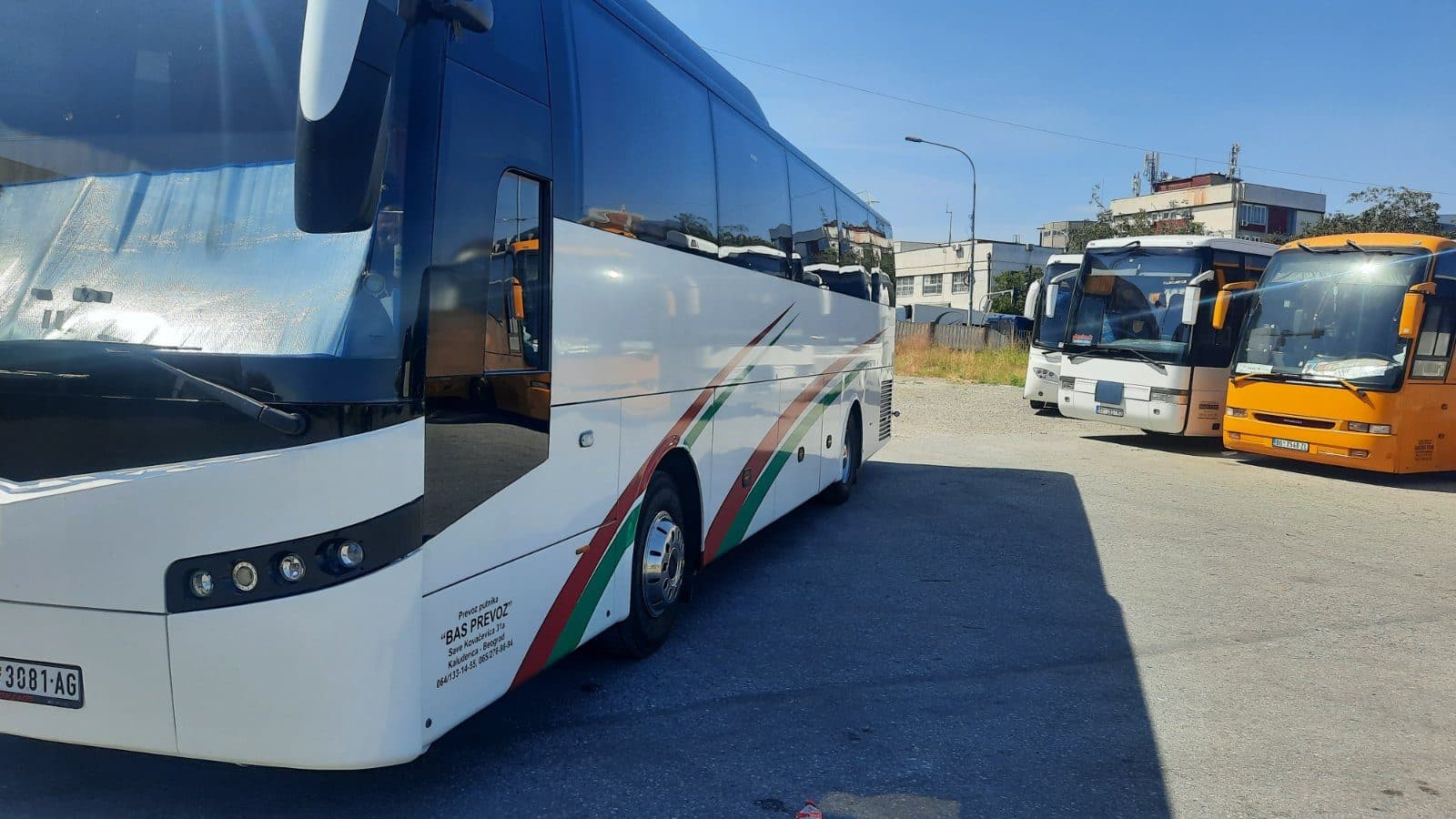 VDL Jonckheere, beli autobus BAS PREVOZ sa 49 mesta, fotografija 3